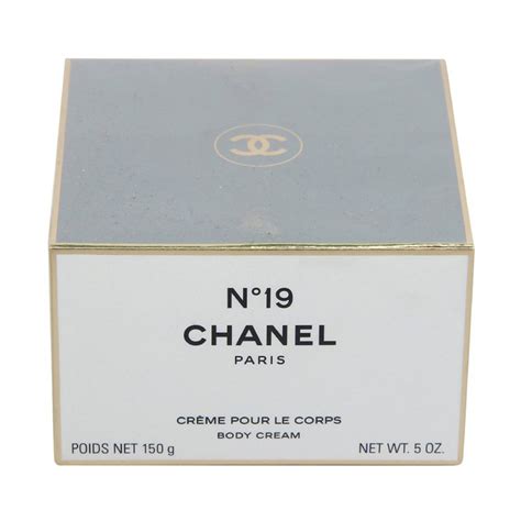 chanel body excellence|chanel no 19 body cream.